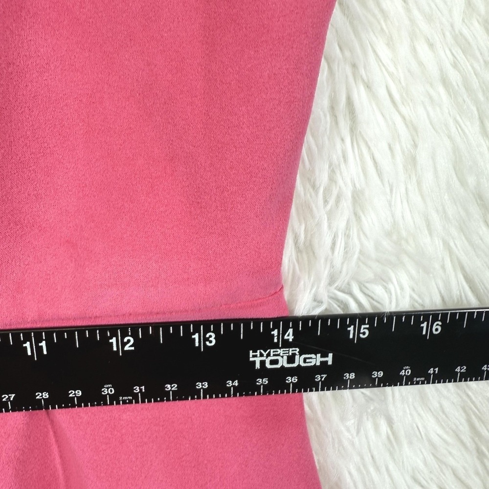CeCe Cocktail Fit & Flare Dress Size 6 Pink Preppy Sheath Short Mini Coquette - Picture 8 of 12